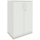 Artikelbild 1 für fm Aktenschrank Sidney, 4260672330713 weiß 2 Fachböden 80,0 x 44,2 x 113,3 cm, Artikelnummer 268593