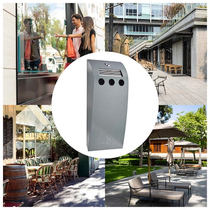 Artikelbild 3 für SPRINTIS BRISBANE Wandaschenbecher dunkelgrau, 1 St., Artikelnummer 794929