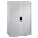 Artikelbild 1 für CP Omnispace Rollladenschrank silber 2 Fachböden 80,0 x 42,0 x 123,0 cm, Artikelnummer 411951