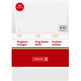 Artikelbild 1 für BRUNNEN Ringbucheinlagen A5 kariert, 50 Blätter, Artikelnummer 775591