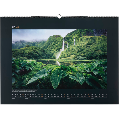 Artikelbild 8 für KUNTH Monats-Wandkalender Farben der Erde - Europa 2026, 1 St., Artikelnummer 575686