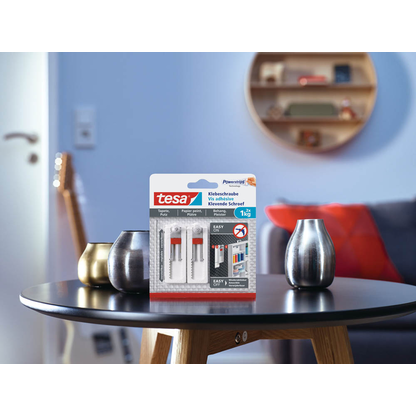 Artikelbild 13 für tesa Klebeschraube für max. 1,0 kg, 2,4 x 6,4 cm, 2 St., Artikelnummer 399028