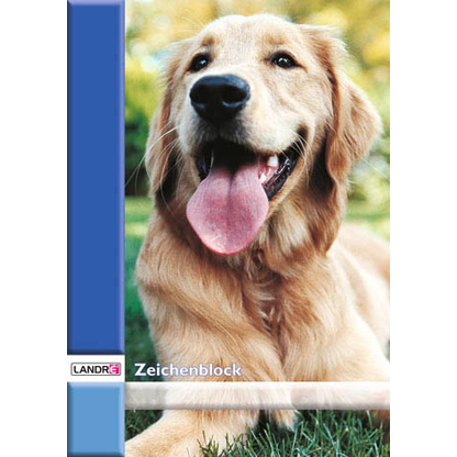 Artikelbild 2 für LANDRÉ® Zeichenblock DIN A4 100 g/qm, 10 Blatt, 1 Block, Artikelnummer 486326