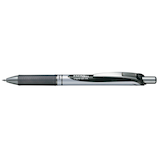 Artikelbild 1 für Pentel EnerGel BL77 Gelschreiber schwarz/silber 0,35 mm, Schreibfarbe: schwarz, 1 St., Artikelnummer 897611