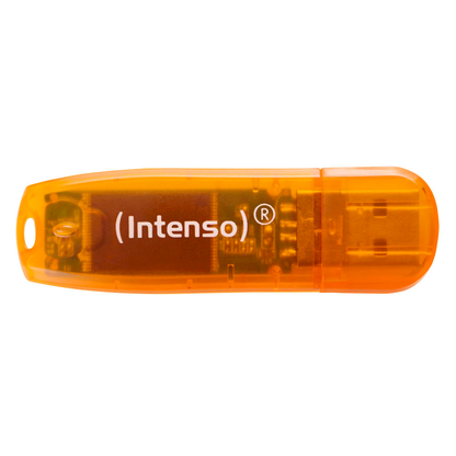 Artikelbild 2 für Intenso USB-Stick Rainbow Line orange 64 GB, 1 St., Artikelnummer 803981