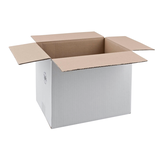 Artikelbild 1 für Nestler Wellpapp-Faltkartons 1-wellig weiß 31,5 x 22,5 x 23,7 cm Außenmaß, 20 St., Artikelnummer 598433