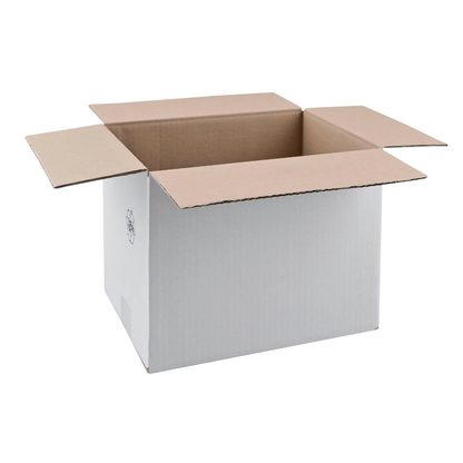 Artikelbild für Nestler Wellpapp-Faltkartons 1-wellig weiß 31,5 x 22,5 x 23,7 cm Außenmaß, 20 St., Artikelnummer 598433