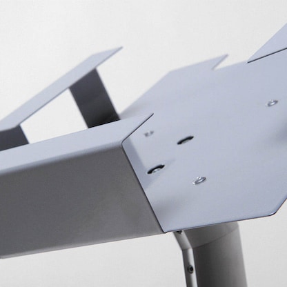 Artikelbild 2 für Showdown® Displays Prospektständer silber DIN A4 33,0 x 33,0 x 109,3 cm, 1 St., Artikelnummer 590834