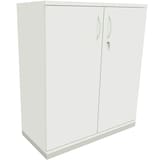 Artikelbild 1 für fm Aktenschrank Sidney, 4260672330737 weiß 2 Fachböden 100,0 x 44,2 x 113,3 cm, Artikelnummer 268601