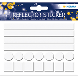 Artikelbild 1 für HERMA reflektierende Aufkleber Geometrie, weiß, 18 St., Artikelnummer 493753