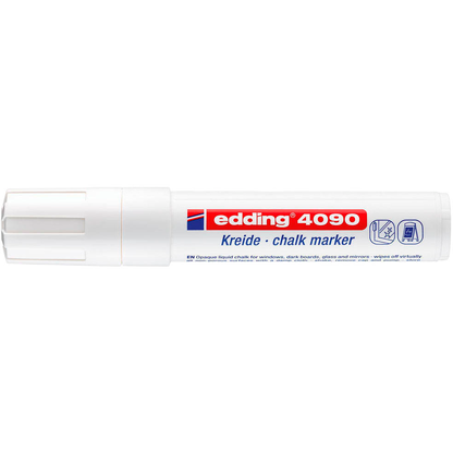 Artikelbild 2 für edding 4090 Kreidemarker weiß 4,0 - 15,0 mm, 1 St., Artikelnummer 824108