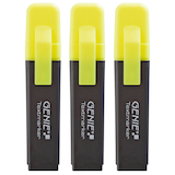 Artikelbild 1 für GENIE Textmarker gelb, 3 St., Artikelnummer 404660