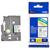 Artikelbild 1 für brother Schriftband TZe-221 TZE221, 9 mm, schwarz auf weiß, 1 St., Artikelnummer 653139