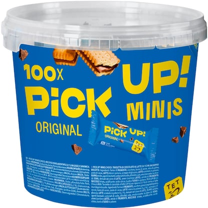 Artikelbild für PICK UP! minis ORIGINAL Kekse 1.060,0 g, 100 St., Artikelnummer 249413