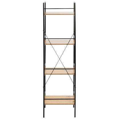Artikelbild 5 für HAKU Möbel Beistellregal schwarz, eiche 34,0 x 27,0 x 130,0 cm, 1 St., Artikelnummer 591501