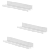 Artikelbild 1 für SONGMICS Wandregale weiß 38,0 x 10,0 x 2,0/5,0 cm, 1 St., Artikelnummer 262529