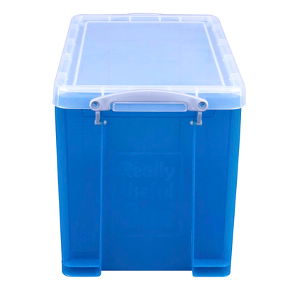 Artikelbild 2 für Really Useful Box Aufbewahrungsbox 19,0 l transparent, blau 39,5 x 25,5 x 29,0 cm, 1 St., Artikelnummer 305464
