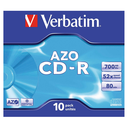Artikelbild für verbatim CD-R 700 MB, 10 St., Artikelnummer 768754