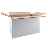 Artikelbild 1 für Nestler Wellpapp-Faltkartons 2-wellig weiß 61,3 x 36,3 x 37,8 cm Außenmaß, 20 St., Artikelnummer 598599