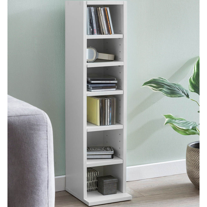 Artikelbild 4 für WOHNLING Aktenregal weiß 21,0 x 20,0 x 91,0 cm, 1 St., Artikelnummer 159113