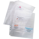 Artikelbild 1 für SIGEL Visitenkartenhüllen 90 x 58 mm transparent glatt, 10 St., Artikelnummer 606121