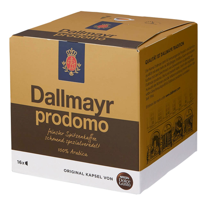 Artikelbild 5 für Dallmayr Prodomo Kaffeekapseln, Arabicabohnen 16 Stück, Artikelnummer 694141