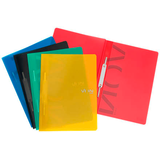 Artikelbild 1 für VON LEITZ Schnellhefter Kunststoff farbsortiert DIN A4, 5 St., Artikelnummer 635468