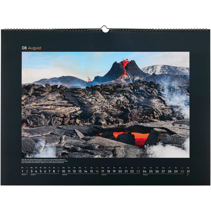 Artikelbild 9 für KUNTH Monats-Wandkalender Farben der Erde - Europa 2026, 1 St., Artikelnummer 575686