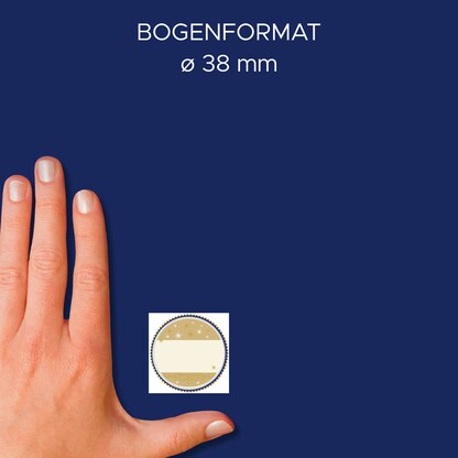 Artikelbild 9 für AVERY Zweckform Aufkleber Sterne, 50 Etiketten, Artikelnummer 723657