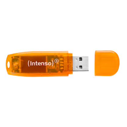 Artikelbild für Intenso USB-Stick Rainbow Line orange 64 GB, 1 St., Artikelnummer 803981