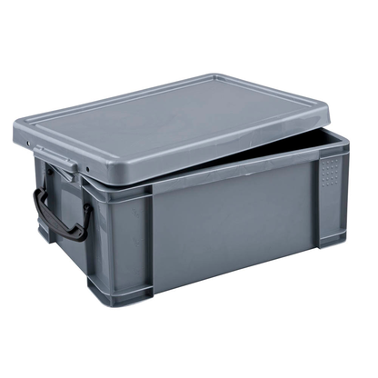 Artikelbild für Really Useful Box Aufbewahrungsbox 9,0 l silber 39,5 x 25,5 x 15,5 cm, 1 St., Artikelnummer 638692