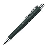 Artikelbild 1 für FABER-CASTELL Kugelschreiber POLY BALL M schwarz matt, Schreibfarbe: blau, 1 St., Artikelnummer 602476