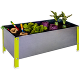 Artikelbild 1 für Simonrack Hochbeet SIMONGARDEN URBAN KID Metall silber, grün rechteckig 120,0 x 41,0 cm, 1 St., Artikelnummer 786337