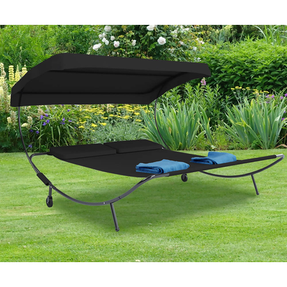 Artikelbild 2 für VCM my garden Sonnenliege Bindox schwarz Stahl, Artikelnummer 179707
