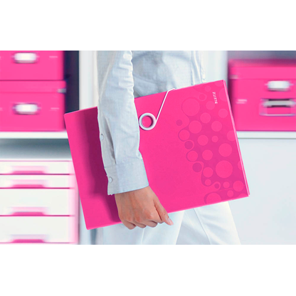 Artikelbild 7 für LEITZ Fächermappe WOW 4589 6 Fächer pink, 1 St., Artikelnummer 401113