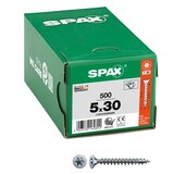 Artikelbild 1 für SPAX® Universalschrauben T20 Senkkopf WIROX 1191010500305 5 mm x 30 mm, 500 St., Artikelnummer 396117