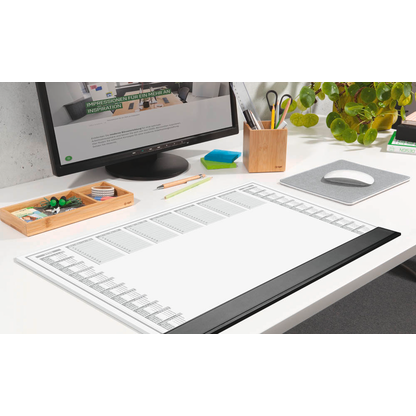 Artikelbild 2 für SIGEL Schreibtischunterlage Office 2026/2027 weiß Papier 59,5 x 41,0 cm, 40 Blatt, Artikelnummer 585717