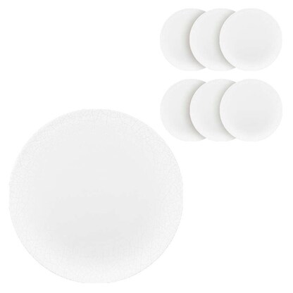 Artikelbild für BAUSCHER Teller SMART CRUST coup weiß Ø 26,0 cm, 6 St., Artikelnummer 819827