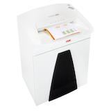 Artikelbild 1 für HSM SECURIO B26 Aktenvernichter mit Partikelschnitt P-4, 4,5 x 30 mm, bis 16 Blatt, weiß, Artikelnummer 377010