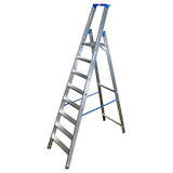 Artikelbild 1 für KRAUSE Stehleiter einseitig STABILO silber 8 Stufen, H: 275,0 cm, Artikelnummer 569025