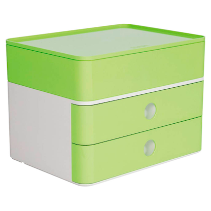 Artikelbild für HAN Schubladenbox Smart Box plus ALLISON grün 1100-80D, DIN A5 mit 3 Schubladen, 1 St., Artikelnummer 965418