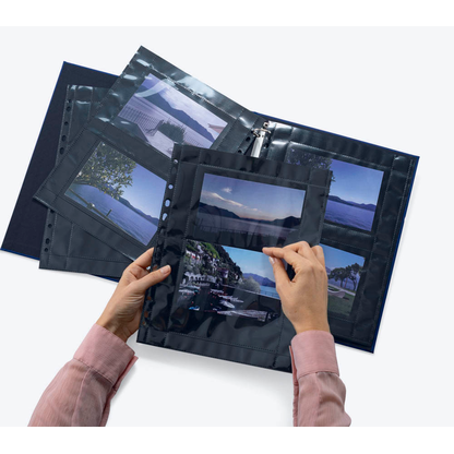 Artikelbild 6 für HERMA Fotosichthüllen Fotophan 10x15 cm schwarz genarbt, 10 St., Artikelnummer 702581