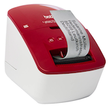 Artikelbild 1 für brother QL-600R Etikettendrucker weiß, rot, Artikelnummer 873481