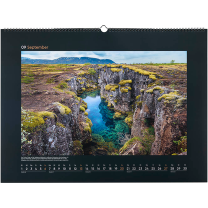 Artikelbild 10 für KUNTH Monats-Wandkalender Farben der Erde - Europa 2026, 1 St., Artikelnummer 575686