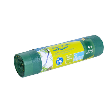 Artikelbild 4 für Secolan® Müllbeutel 60,0 l grün 30,0 µm, 15 St., Artikelnummer 793232