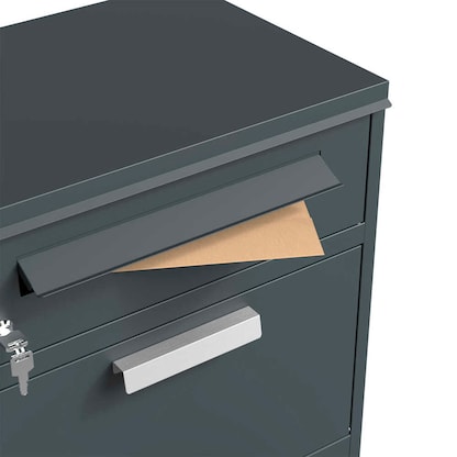 Artikelbild 6 für phoenix Paketbriefkasten PB1121AAK PB1121AAK graphite grey, Artikelnummer 790374