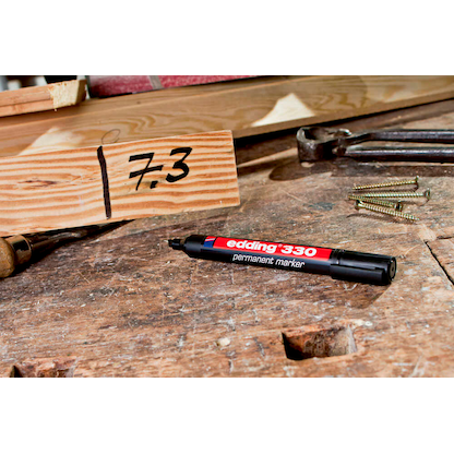 Artikelbild 13 für edding 330 Permanentmarker farbsortiert 1,0 - 5,0 mm, 4 St., Artikelnummer 338835