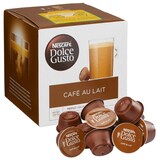 Artikelbild 1 für NESCAFÉ DOLCE GUSTO® CAFÉ AU LAIT Kaffeekapseln, Robustabohnen kräftig, 16 Stück, Artikelnummer 616649