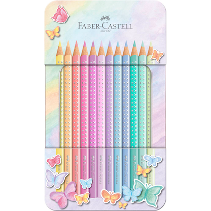Artikelbild für FABER-CASTELL Sparkle Pastell Buntstifte farbsortiert, 1 St., Artikelnummer 749483