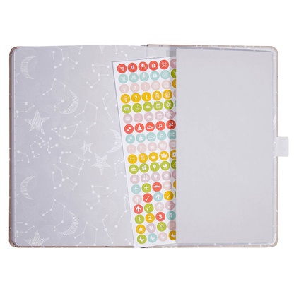 Artikelbild 9 für SIGEL Buchkalender Jolie 2026 Cosmic Fantasy Beige, 1 St., Artikelnummer 568689